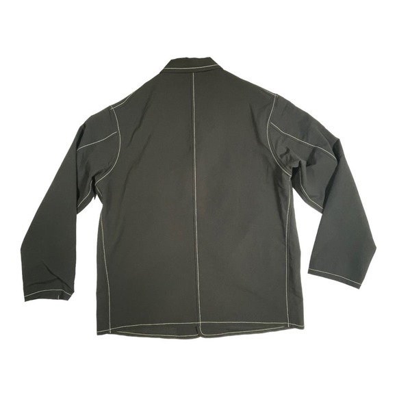 Awake x Nanamica small Blue Blazer Jacket with white stitching NWT - Picture 3 of 7